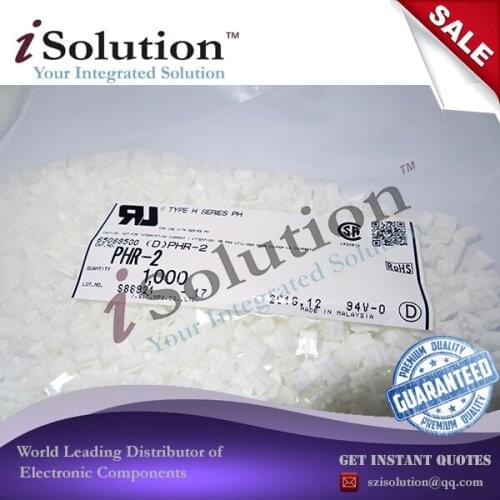 PHR-2 2 Position Rectangular Housing Connector Receptacle Natural