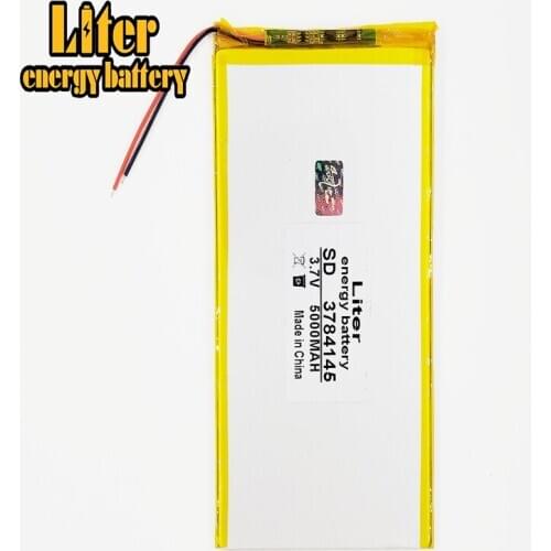 Polymer battery 5000 mah 3.7V 3784145smart home MP3 speakers Li-ion battery for dvr,GPS,mp3,mp4,cell phone,speaker