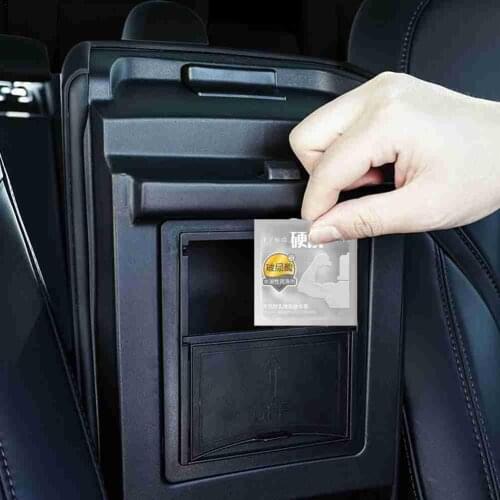 Hidden Storage Box Central Armrest Storage Box for Tesla Model 3 Hidden Holder Center Console Organizer Model3 Car Accessories