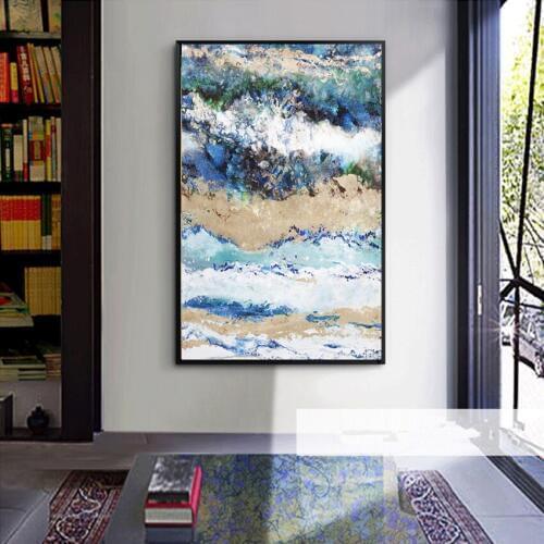 Modern Abstract Art Deco Oil Painting on Canvas Wall Art Picture Home Decor Living Room Impressionism Paintings