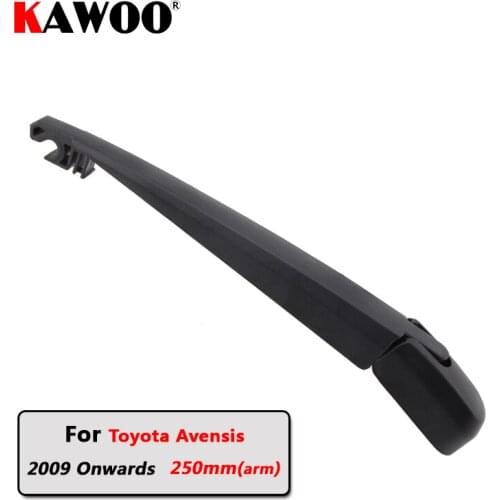 KAWOO Car Rear Wiper Blade Blades Back Window Wipers Arm For Toyota Avensis Hatchback (2009 Onwards) 250mm Windscreen Blade