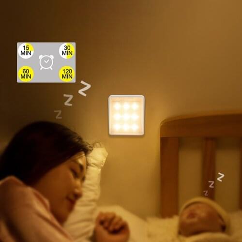 LED cabinet night lights wireless touch dimming night light battery power living room bedroom wardrobe kitchen wall lamp