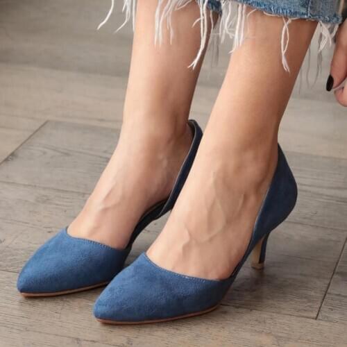 Mio Gusto Brand Rene Black, Red, Blue, mink Colors High Quality 5Cm Short Heel Women 's Pumps Shoes , high heels , heels women , mary jane shoes , platform shoes