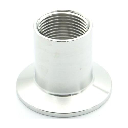1-1/2" BSP Female x 64mm Ferrule OD 304 Stainless Steel Sanitary Connector Pipe Fitting For Homebrew Fit 2" Tri Clamp