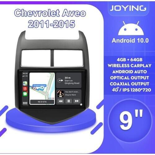 8"Autoradio 1Din Android 10 Car Radio Stereo Auto Head Unit Multimedia Player GPS Navigation For Chevy Chevrolet AVEO 2011 2015