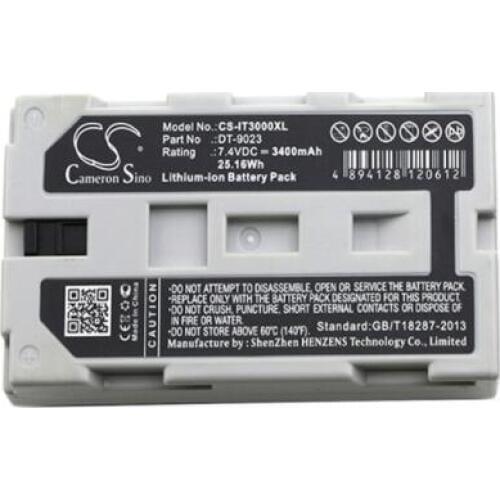 Cameron Sino 3400mAh battery for CASIO IT2000 IT-2000 IT-2000D30E IT-2000D33E IT3000 IT-3000 IT3100 IT-3100 IT-3100 M-53E