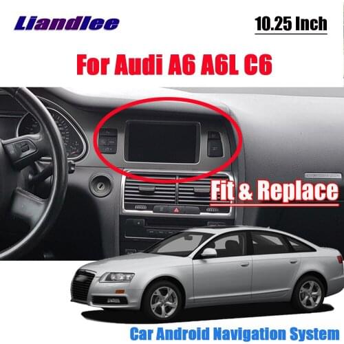 Car Autoradio Android For Audi A6 A6L C6 2004~2011 Stereo Radio Original Style Carplay Player Carplay Screen Maps GPS Navigation