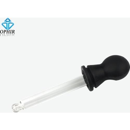 OPHIR 10ML Glass Dropper for Airbrush Nail Liquid Glass Oil Bottle Anti-Corrosion