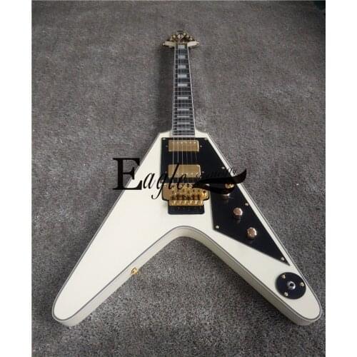 Eagle. Butterfly electric guitar, electric bass Custom Shop custom-made metal V electric guitar