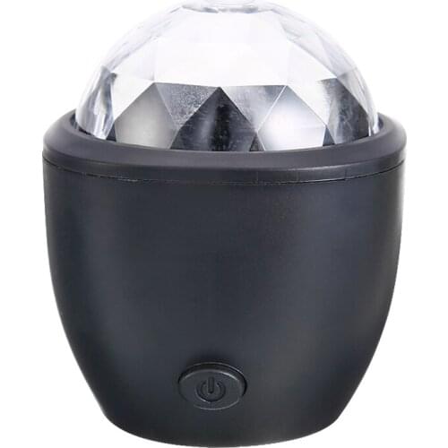 DC 5V 3W Stage Lighting Effect Mini Stage Light For Home KTV Birthday Party USB Powered Disco Ball Magic Effect Rotating Lamp