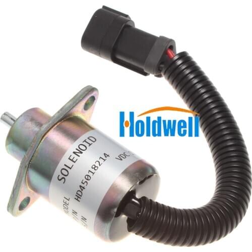 Holdwell Fuel Stop Solenoid 2848A278 12V for Perkins 700 Series Engine