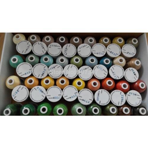 181 Spools Embroidery Machine Thread Bright and Beautiful Colors for Brother Babylock Janome Singer Pfaff Husqvarna Bernina