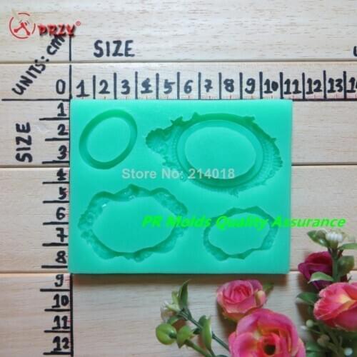 Jewelry modelling fondant molds wholesale chocolate silicon mold fondant Cake decoration mold No.si402