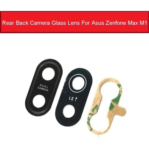 Rear Glass Lens Cover For Asus Zenfone MAX (M1)ZB555KL 5.5" /Zenfone MAX (M1 )ZB601KL Main Back Camera Lens Glass With Sticker