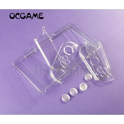 OCGAME For Switch Transparent Plastic Clear Crystal Protective Case Cover For Switch NS NX Console Crystal Shell 12sets/lot
