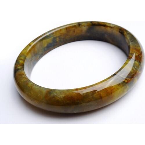 Just One Genuine Natural Pietersite Gems Stone Fashion Round Crystal Woman Bangle Inner Diameter 59mm