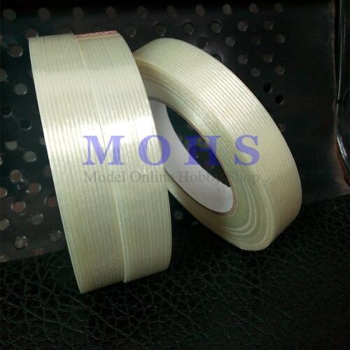 1/2/5pcs 50meter 1~5cm high adhesive hi-temp resist strong straight lines fiber fiberglass tape for electronics model DIY repair