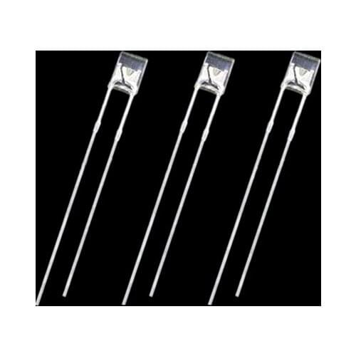 100PCS 2*3*4mm Square DIP LED Lamp long legs white / Red /Blue /Yellow/ Green/ Orang