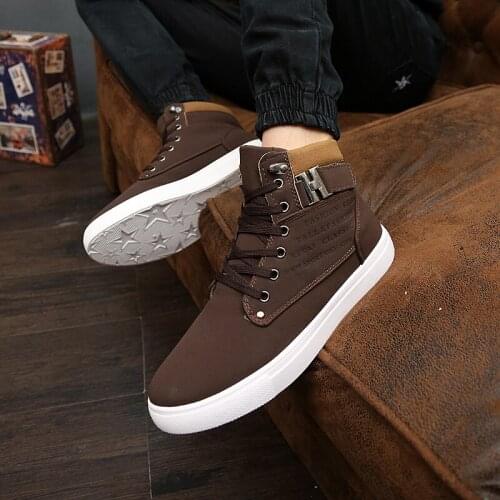 2020 breathable work sport sports fashion cuero de shoe hombre Mens casual informales home leisure dress sapato mens western on