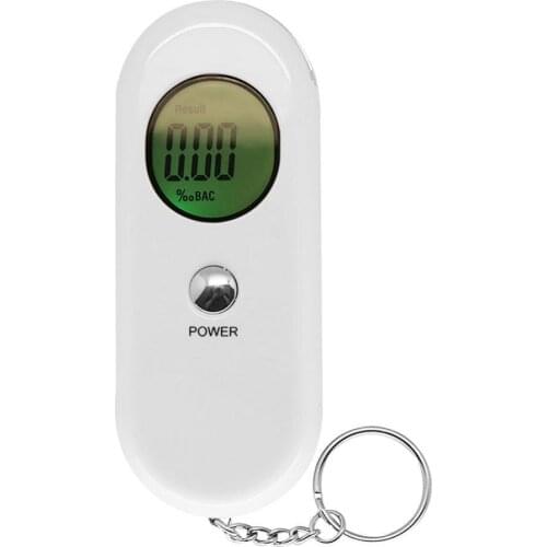 50% Hot Sale Professional LCD Screen Alcohol Breath Tester Breathalyzer Detector Test Device