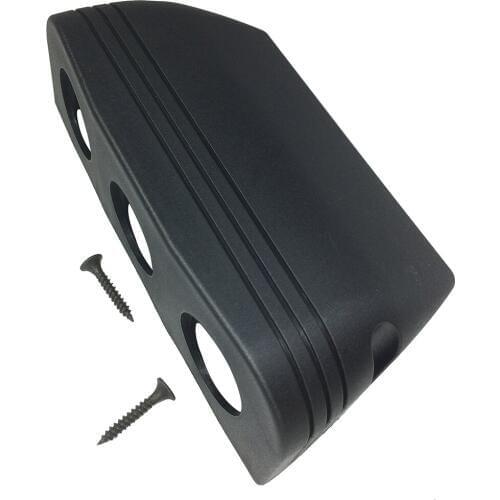 3 Holes Car Charger Tent Base Waterproof Tent USB Voltmeter Cigarette Lighter Tent for Truck Motorcycle Boat ATV Car Accessories