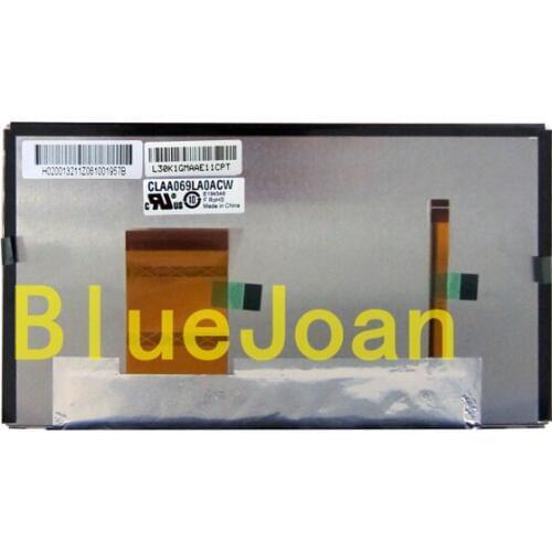 Free shipping Brand new 6.9Inch LCD display CLAA069LA0ACW screen for BYD S6 Car DVD GPS navigation Audio LCD moudles LCD display