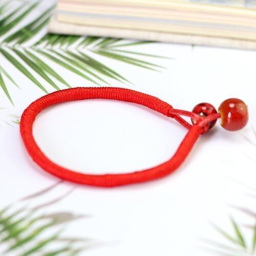 2018 Pop Creative Women Lucky Bracelets Bead Red String Ceramic bracelets& bangles Men Handmade Accessories Lovers Lucky Jewelry
