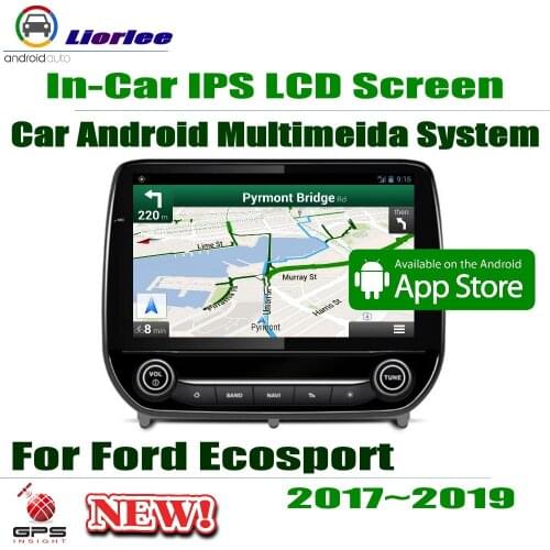 Carplayer Android System RockChip PX5 1080P 9" HD IPS LCD Screen Radio Head Unit For Ford Ecosport 2017-2019 GPS Navigation