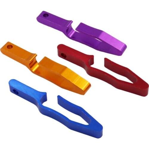 Motorcucle Modified Wire Clip Open Wire Clip CNC Aluminum Alloy Wire Clip Universal Bracket Oil Pipe Clip Open Clamp Oil Bracket