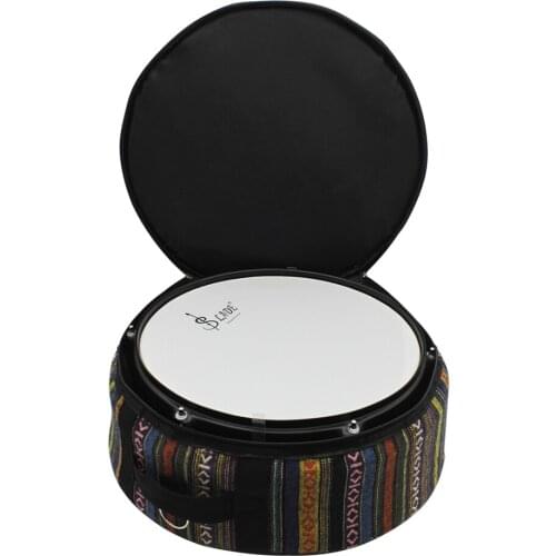 Snare Drum Gig Bag Backpack Waterproof 600D Oxford Fabric Snare Drum Case Color Ethnic Style Percussion Instrument Accessories