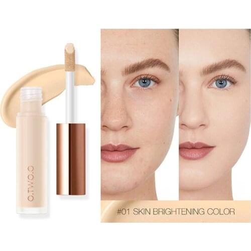 New Liquid Concealer Cream Long-lasting Moisturizing Full Coverage Concealer Face Scars Acne Cover Smooth Beauty Makeup