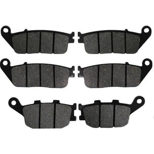 Motorcycle Front Rear Brake Pads for HONDA CB600F CB 600F CB 600 F F3 F4 2004 2006 CB600 CB 600 Hornet Non ABS 2000-2012