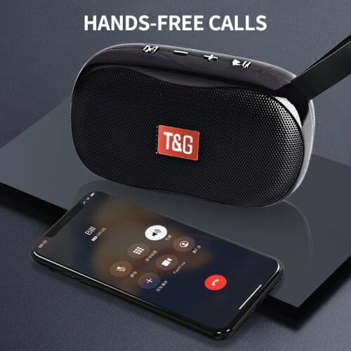 Portable Wireless Bluetooth Speaker Subwoofer Outdoor Support FM TF Card Smart Ribbon Tweeter