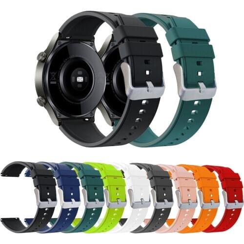 NEW Official Style Strap For HUAWEI WATCH GT 2 Pro Silicone 22mm Band For HUAWEI GT/2 46mm/Honor Magic Watchband Bracelet Correa