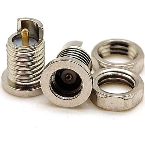 Silver MMCX Socket Universal Earbuds Connector change plug Female mmcx socket Replacement for diy earphones Headphones(1pair)