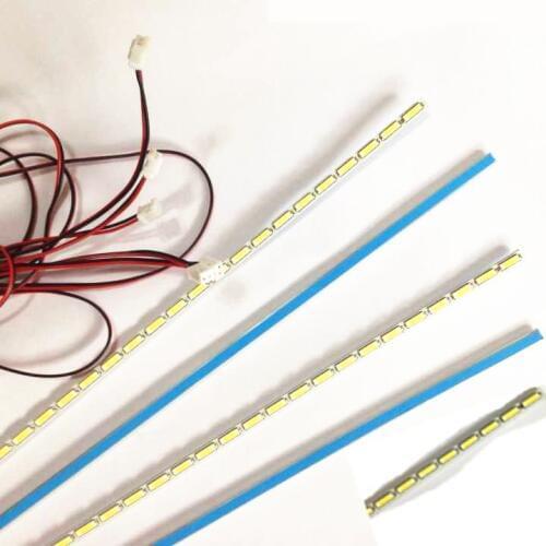 674mm LED Backlight Lamp strip Aluminum plate w/ Double-sided adhesive 75 leds For 60 inch LCD Monitor High light