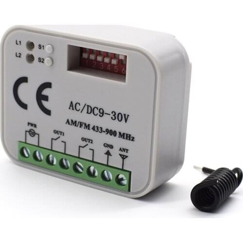 Auto scan 300MHz-900mhz frequency wireless Garage door remote control receiver