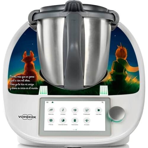 Vinyl BUMPER decorative, side, VALIDO for THERMOMIX TM5 and TM6, little prince, decorate your THERMOMIX