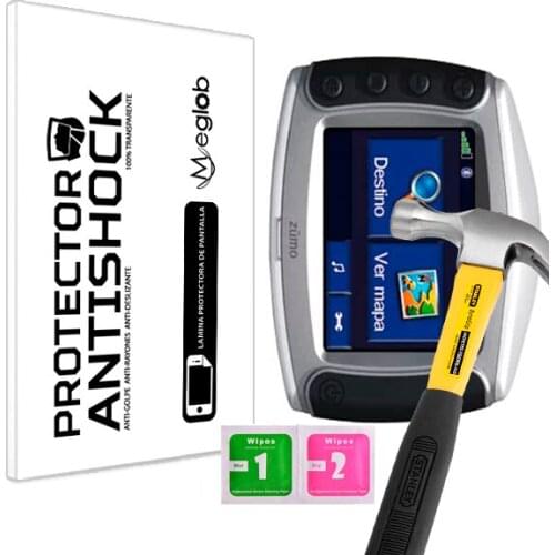 Protector de Pantalla Anti-Shock Anti-Golpe Anti-arañazos Compatible con Garmin Zumo 500