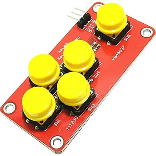 1 Piece Analog Button AD Keyboard Electronic Blocks Simulate Five-Key Module
