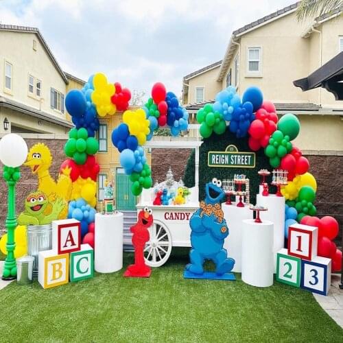 106pc Dark Green Balloon Forest Birthday Party Shop Celebration Holiday Event Scene Decoration Balloon Chain Garland Combination