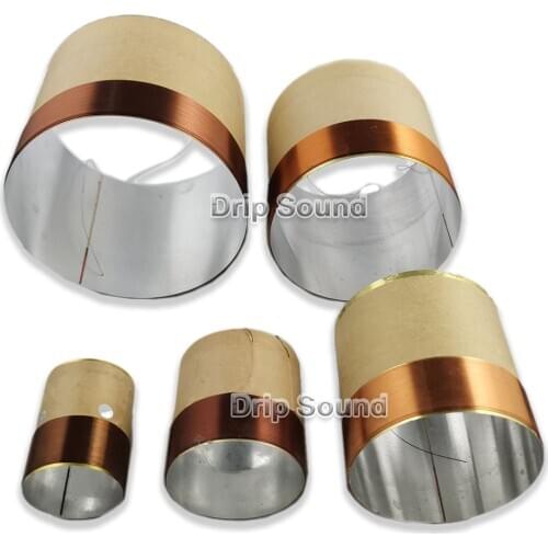 2pcs 64/65.5/75/75.5/76/76.5/76.9/99.5/100mm Core Bass Voice Coil KSV Kapton Woofer Sound Drive Speaker Repair Parts