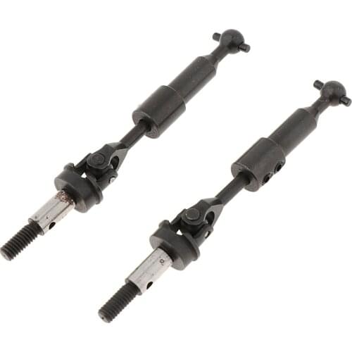 2Pieces Adjustable Drive Shaft 85mm /3.35inch CVD Parts for HSP 94123 94103 94102 94101 1/10 RC On-road Car Upgrade Parts