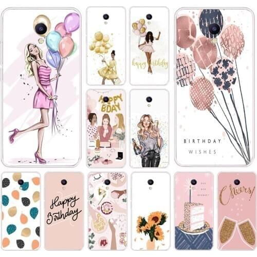 42AS Besties afternoon tea Soft Silicone Back Cover Case for Meizu M5 M5C M5S Note M8 Lite X8 cover funda