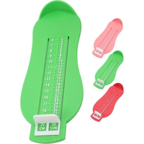 6-20cm Baby Kid Growing Foot Measure Gauge Shoes Size Length Measuring Ruler Baby Nail Care Tools 2021