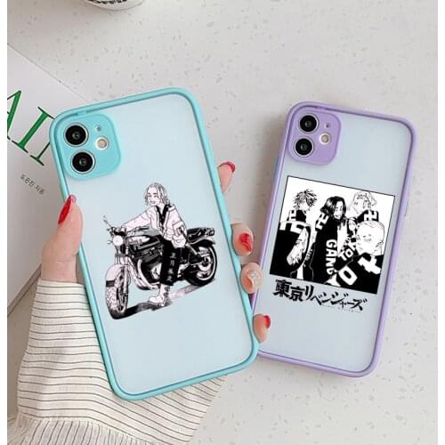 Tokyo Revengers Manjiro Sano Phone Case For iPhone 11 12 Pro MAX XS XR 7 SE 20 X 8 6Plus Cute Anime Clear Hard Cover Matte Shell