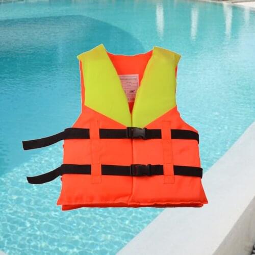 Unisex Child Float Jacket Kids Swim Vest Life Jacket Ski Vest Flotation Life Vest with Safety Strap Children Classic Ski Vest
