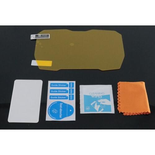 For DUCATI Panigale V4 PanigaleV4 2018 Motorcycle Dashboard Instrument Panel Screen Protector Cover Stickers Transparent