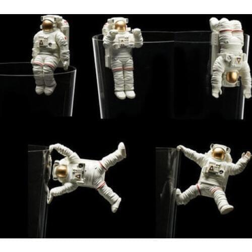 Pvc figure Astronaut model toy 5pcs/set