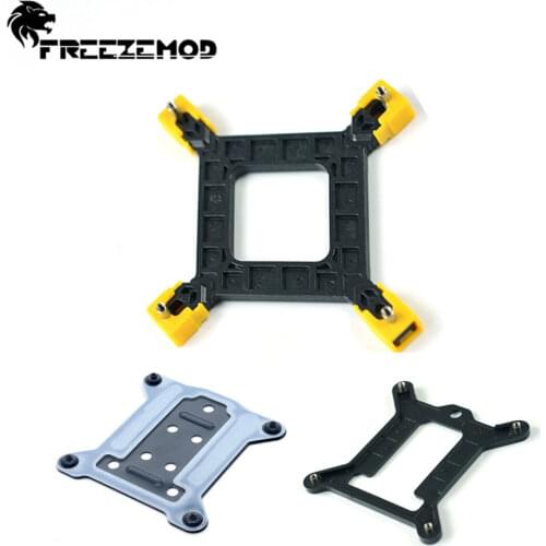 FREEZEMOD Intel 1151 1155 1156 CPU Water Block Backplate Motherboard Install Panel Water Cooling Block Back Panel PC MOD MBP-AMD